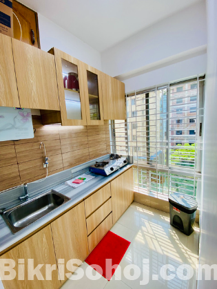 Furnished 2-Bedroom Apartment for Rent in Bashundhara R/A